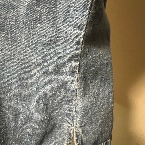 American Eagle Denim Blouse - size medium - Picture 6 of 8